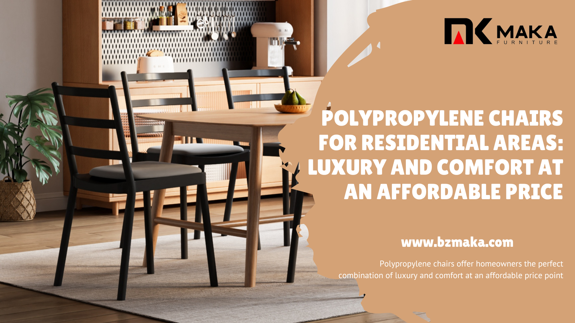 Polypropylene Chairs For Residential Areas Luxury And Comfort At An