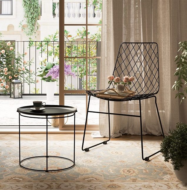 Garden deals side table