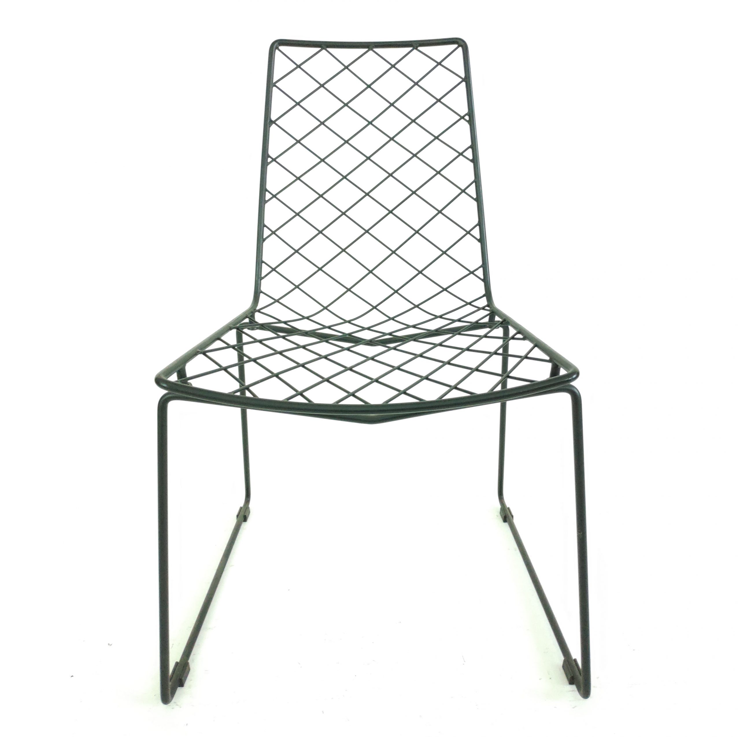 iron wire chair